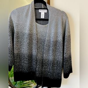 Women’s cardigan sweater attached